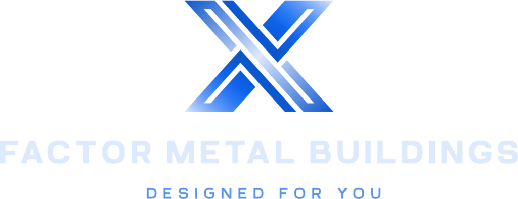 X Factor Metal Buildings Logo