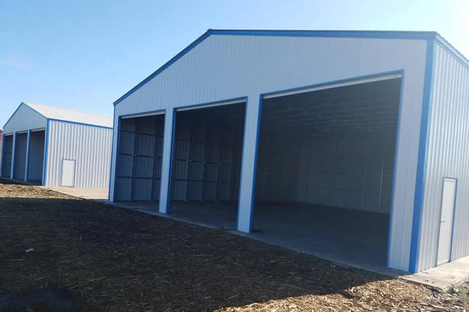 The Kentucky 60'Wx50'L All Vertical Commercial Garage